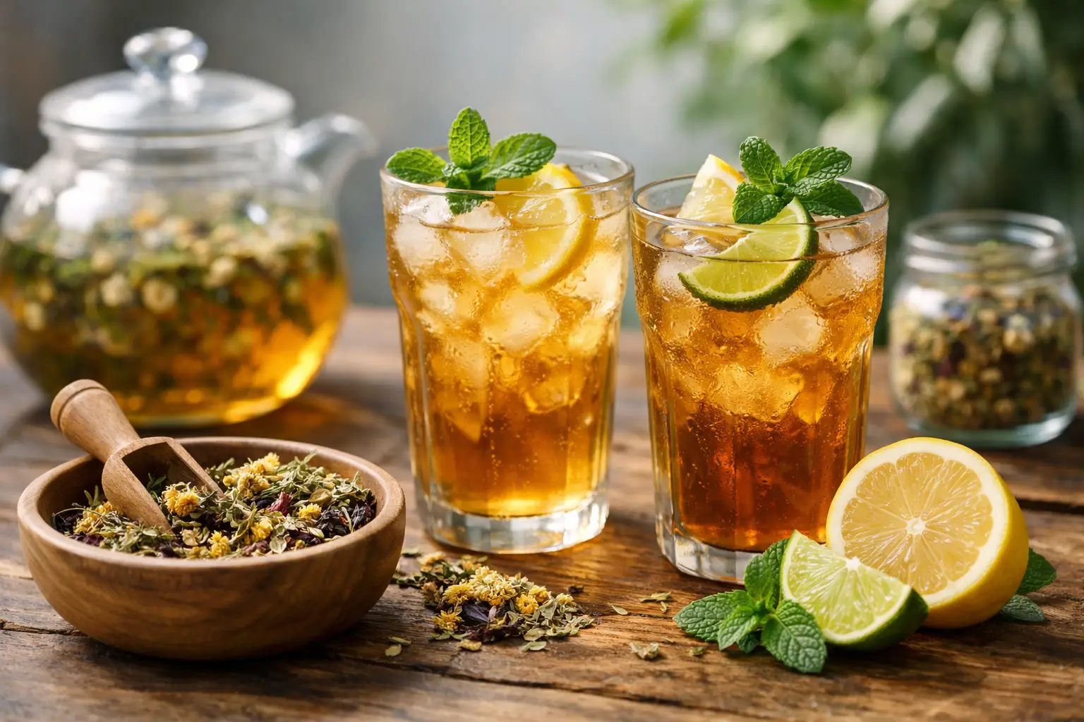 Πώς φτιάχνεται το αυθεντικό herbal ice tea