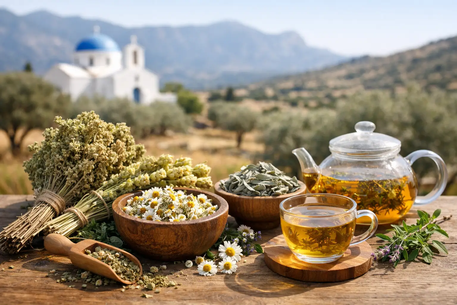 Βότανα ελληνικής παραγωγής, με γεύση τόπου